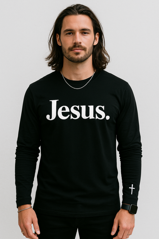 Black Jesus. Unisex Long Sleeve Shirt