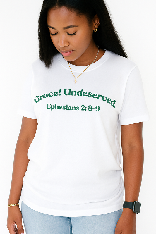 Green Grace! Undeserved. Unisex T-Shirt