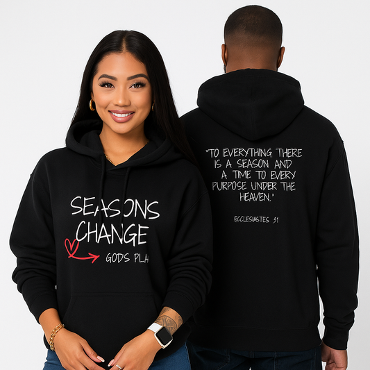 Black Seasons Change-Unisex Box Hoodie