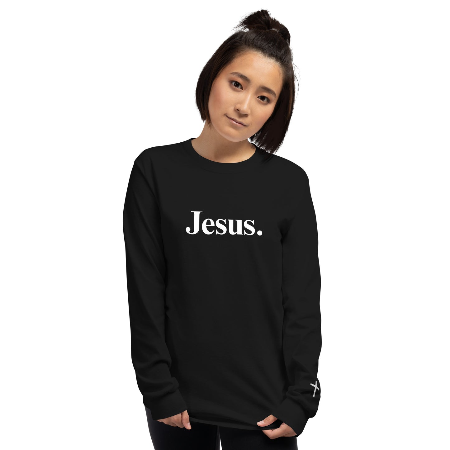 Black Jesus. Unisex Long Sleeve Shirt
